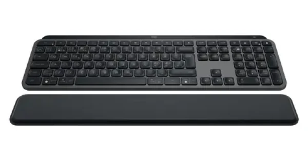 Logitech MX Keys S Plus šedá / Bezdrátová klávesnice / USB-C / BT / Nordic layout (920-011583)