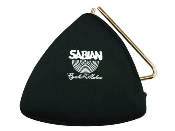 Sabian Black Zippered Triangle Bag 8"