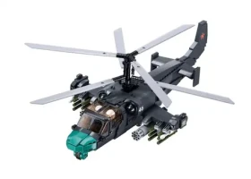 Sluban Model Bricks M38-B1138 Bojový vrtulník KA-52S