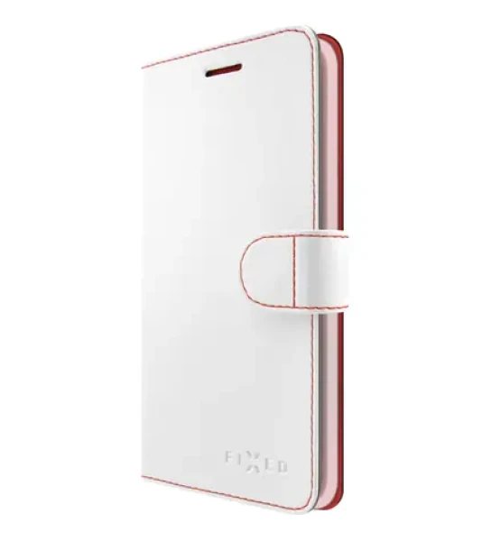 FIXED Fit Apple iPhone XS Max, bílé FIXFIT-335-WH