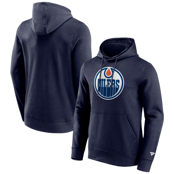 Fanatics Pánská Mikina Edmonton Oilers Primary Logo Graphic Hoodie Velikost: