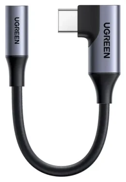 UGREEN 95589 / Adaptér / USB-C - Jack 3,5mm / 24bit/96kHz / 10 cm