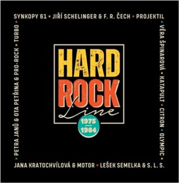 Hard Rock Line 1975-1984 - LP - Various Artists