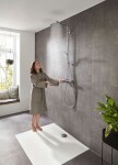 HANSGROHE - Crometta Sprchový set S 240 Showerpipe s termostatem, chrom 27267000