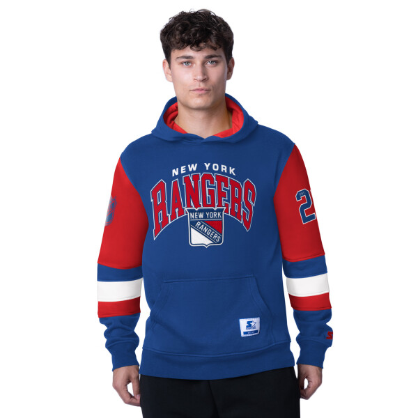 Starter Pánská Mikina New York Rangers END ZONE Fleece Hoodie Velikost: