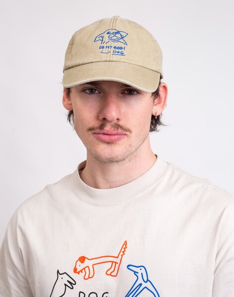 Dog Owners Club OH MY DOG! cap Vintage Stone