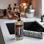 Humdakin Čisticí prostředek na nádobí Clean Christmas 750 ml, červená barva, plast
