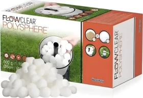 Bestway Flowclear Polysphere / Filtrační náplň pro bazénovou filtraci / PET / 500 g (14192)