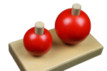 Moyo Montessori Moyo Montessori Dvě červené koule