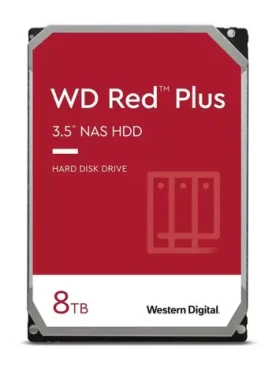 WD Red Plus 8TB / HDD / 3.5" SATA III / 5 640 rpm / 256MB cache / 3y (WD80EFPX)