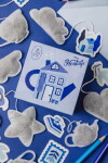 TEA HERITAGE Oh My Goz × Tea Heritage – sada 10 čajových sáčků, modrá barva