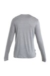 Pánské merino triko dlouhý rukáv ICEBREAKER Mens 125 Cool-Lite Sphere III LS Tee, Metro Heather velikost: S