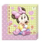 PROCOS Minnie Baby ubrousky žluto růžové 20ks 33cm x 33cm PROCOS Minnie Baby ubrousky žluto růžové 20ks 33cm x 33cm