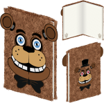 Five Nights At Freddy´s, plyšový blok A5 (Freddy) DPL10 - Pyramid