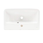 Umyvadlo VitrA Integra 60x36 cm otvor pro baterii uprostřed 7088-003-0001 7088-003-0001