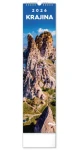 NOTIQUE Nástěnný kalendář Krajina 2026 / 12 x 48 cm (PGN-35754-L)
