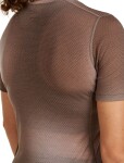 ICEBREAKER Wmns Mer 75 Cool-Lite Featherl SS Crewe AOP, Porcini/Pink Quartz/Aop velikost: L