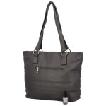 Stylová větší dámská kabelka přes rameno Amilla, šedá