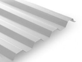 GEOMAT Polykarbonátová trapézová deska Guttagliss Makro ST čirá, 2500 x 1060 mm – cena za m²