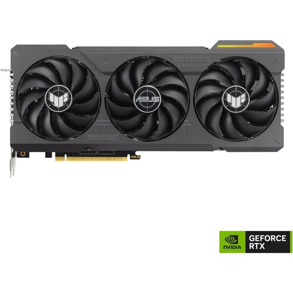 ASUS TUF GAMING GeForce RTX 4070 Ti SUPER 16GB / 2340 - 2640 MHz / 16GB GDDR6x / 256-bit / 2x HDMI + 3x DP / (16) (90YV0KF1-M0NA00)