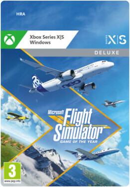 PC Microsoft Flight Simulator: Deluxe Edition / Elektronická licence / Simulátor / Angličtina / od 3 let (2WU-00031)