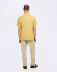 Tričko Klättermusen Root Logo SS Tee M's 390 Straw