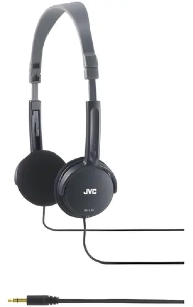 JVC HA-L50 B černá / Sluchátka přes hlavu / Jack 3,5 mm / Délka kabelu 1,5 m (HA-L50-B-E czarny)