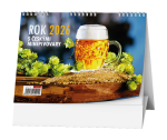Stolní kalendář 2026 Baloušek - Rok 2026 s českými minipivovary