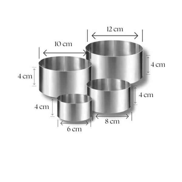 Dortisimo Sada kulatých ráfků (4 ks)