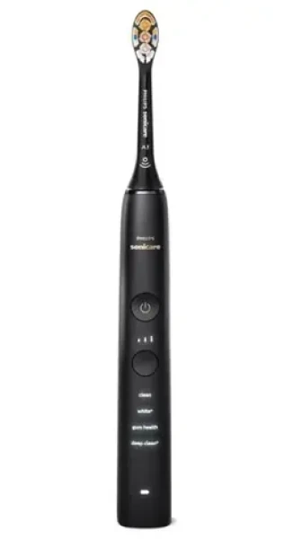 Philips HX9911/17 černá / Sonický zubní kartáček / 62.000 kmitů / 4 režimy / 1 hlavice (HX9911/17)