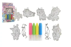 TEDDIES Kreativní sada Přívěsek jednorožec