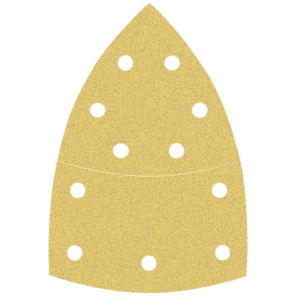 Bosch Accessories EXPERT C470 2608900887 brusný papír s otvory Zrnitost 80 (d x š) 102 mm x 93 mm 10 ks