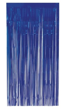 Párty závěs modrý 1 m x 2 m Párty závěs modrý 1 m x 2 m