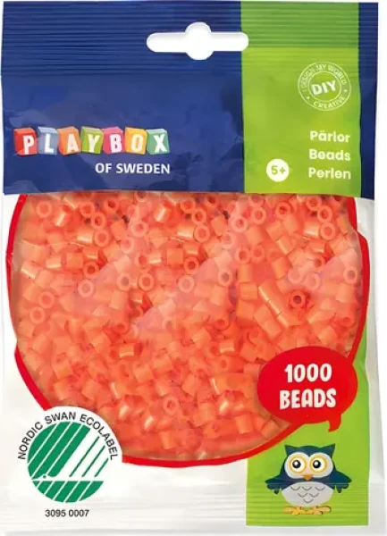 PLAYBOX Zažehlovací korálky oranžové