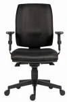 Powerton Hana černá / Kancelářské ergonomické křeslo / nosnost 120 kg (MKWPHAKDCBBA)