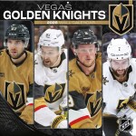 JF Turner Kalendář Vegas Golden Knights NHL 2026 Wall Calendar