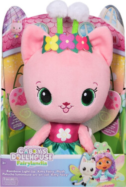 Gábinin kouzelný domek plyšová víla se světly a zvuky 30 cm - Spin Master Gábinin kouzelný d