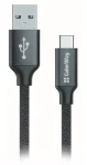 Colorway černá / Datový kabel / USB-A - USB-C / 2,1 A / 1 m (CW-CBUC003-BK)