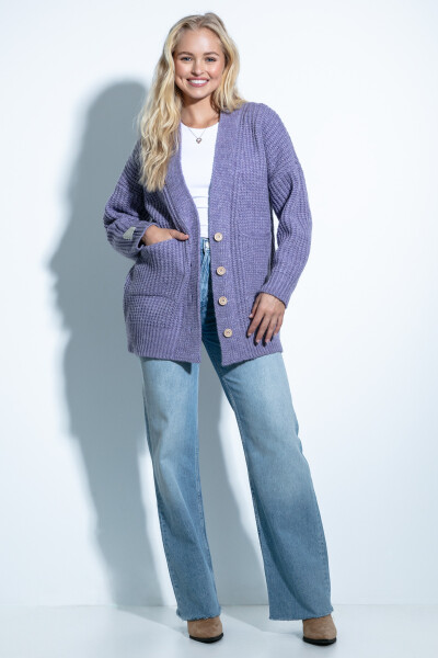 Fobya Cardigan F1695 Violet