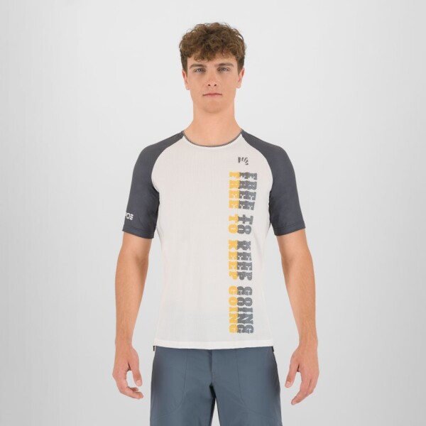 KARPOS Moved Evo Jersey, Bright White/Vulcan velikost: L