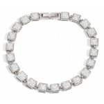 ELENYS Bold Square – náramek z prémiové oceli Délka náramku: 17,5 cm