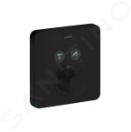 AXOR - ShowerSelect Termostat pod omítku pro 2 spotřebiče, matná černá 36707670