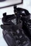 Children's Insulated Sports Shoes Big Star Black Velikost: 34