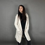 HOSH Jednobarevný kardigan BELLA Barva: Hořčicová