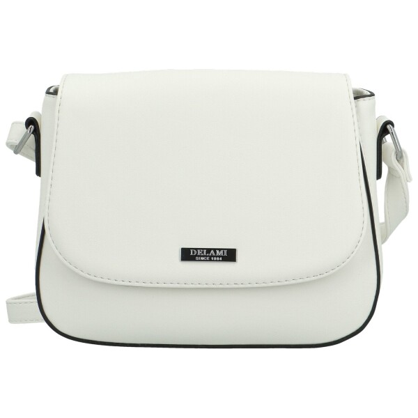 Módní dámská crossbody kabelka Delami Little Charm, bílá