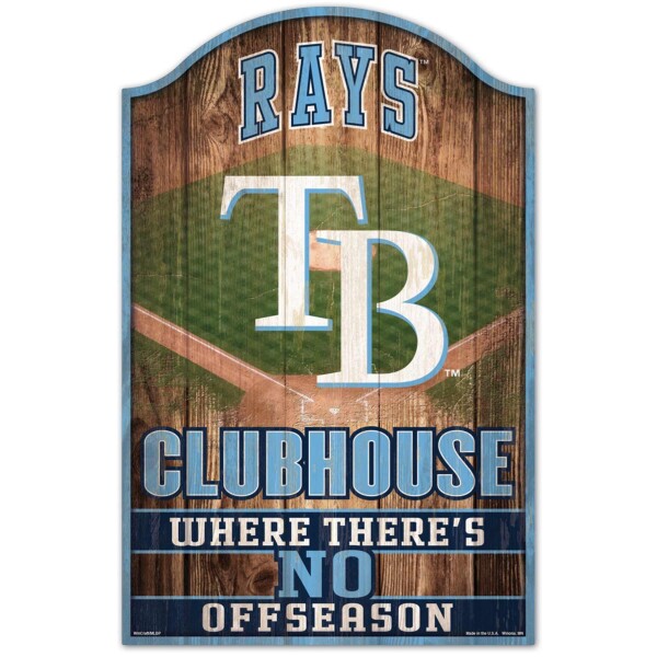 Cedule Tampa Bay Rays MLB WinCraft Clubhouse