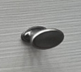 Úchytka doplňky Naturel Provence 3,8x2,6 cm stříbrná SIKONSP20797 SIKONSP20797