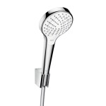 HANSGROHE - Croma Select S Set sprchové hlavice, 4 proudy, držáku a hadice 1,25 m, bílá/chrom 26421400