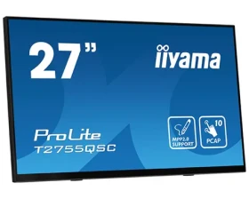 27" IIYAMA ProLite T2755QSC-B1 černá / IPS / 2560x1440 / 16:9 / 5ms / 1000:1 / 360cd / repro / HDMI / DP (T2755QSC-B1)