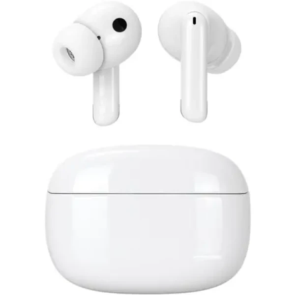 SENCOR SEP MELLOW bílá / Bezdrátová sluchátka / mikrofon / Bluetooth 5.3 / ANC / dobíjecí pouzdro (8590669377008)